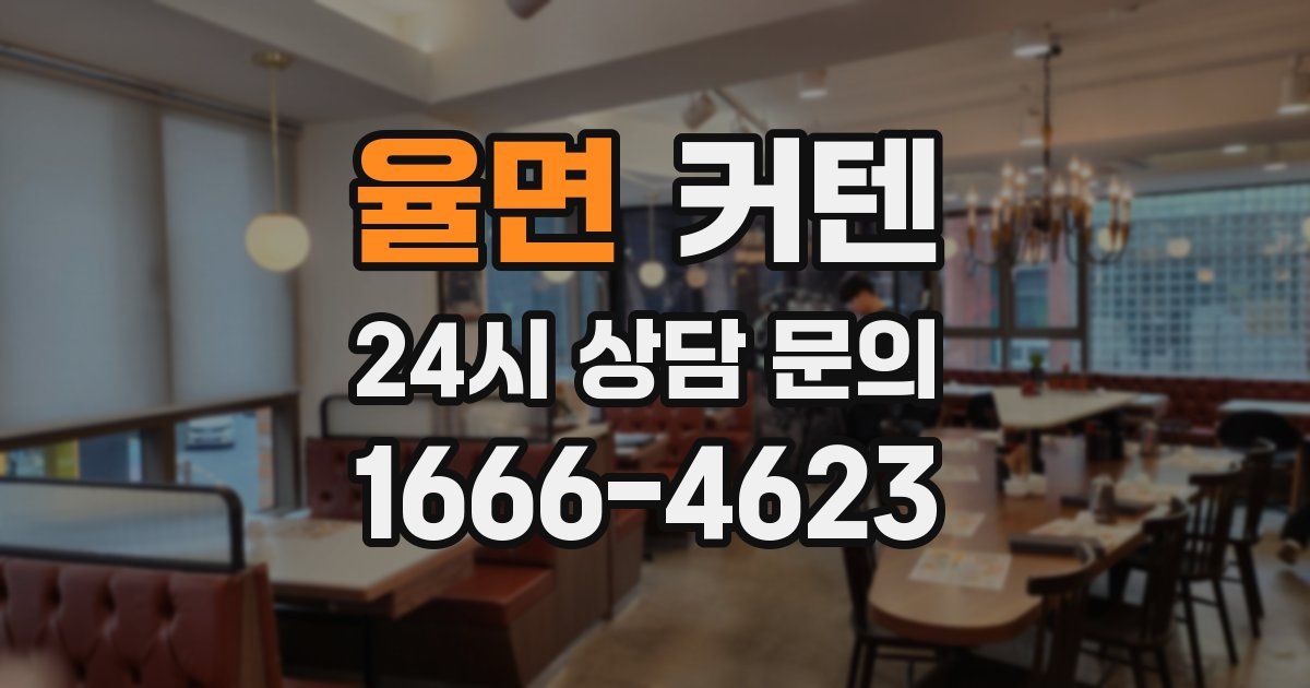 율면 커텐