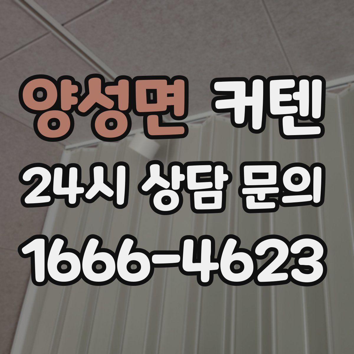 양성면 커텐