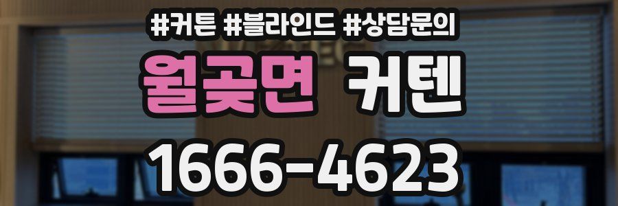 월곶면 커텐