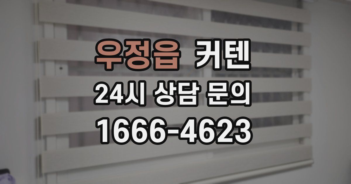 우정읍 커텐