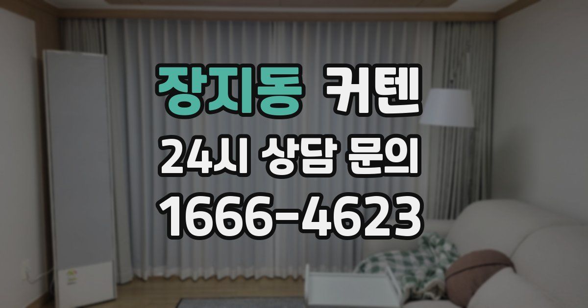 장지동 커텐