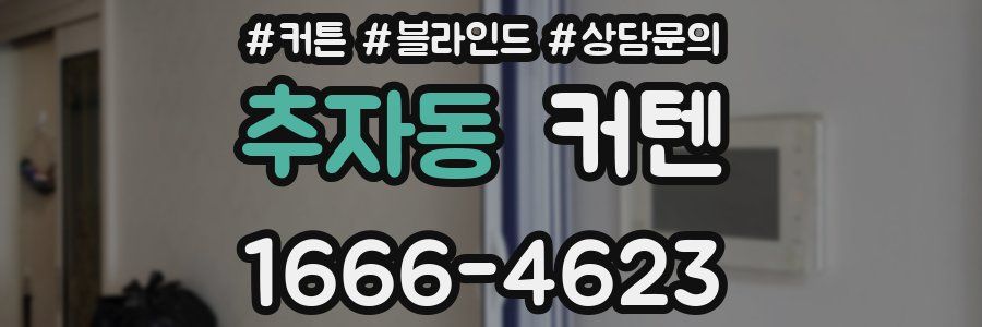 추자동 커텐