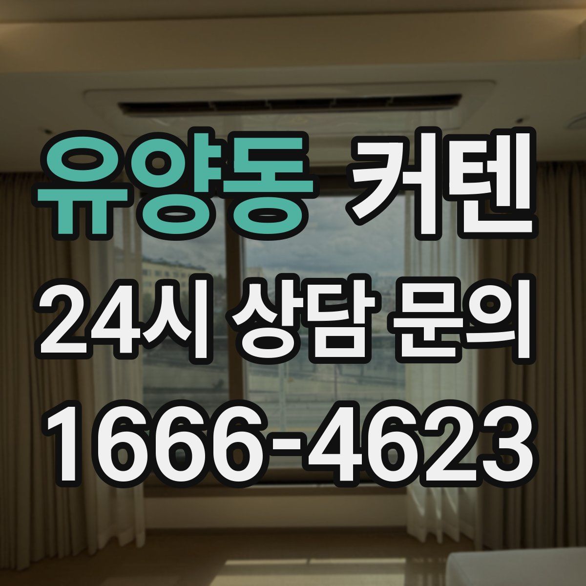 유양동 커텐