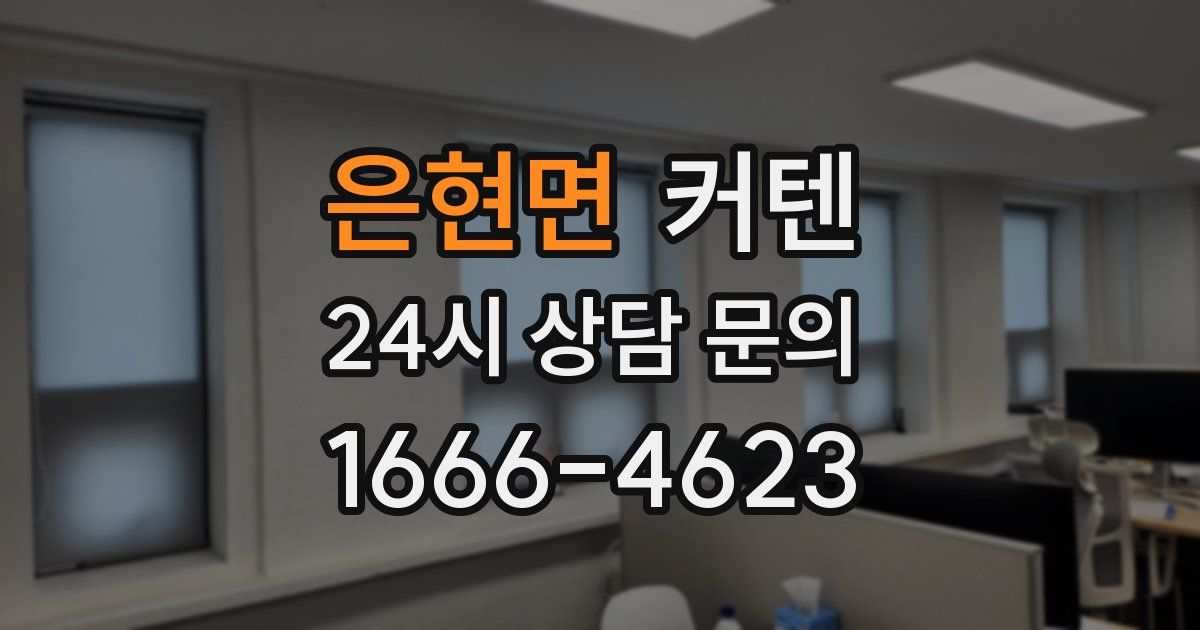 은현면 커텐