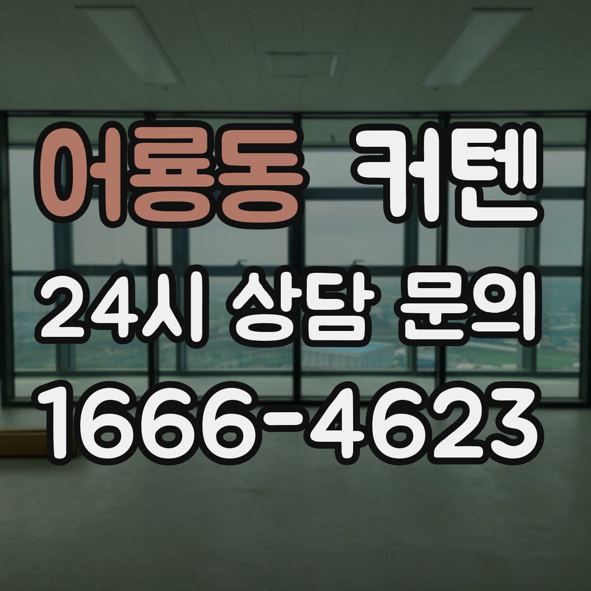 어룡동 커텐