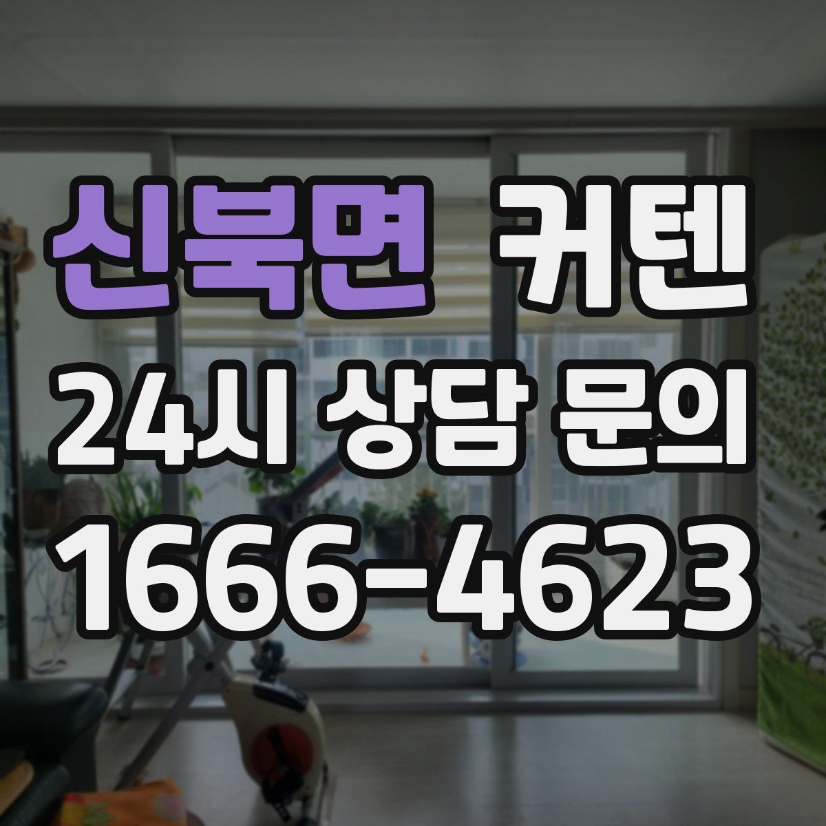 신북면 커텐