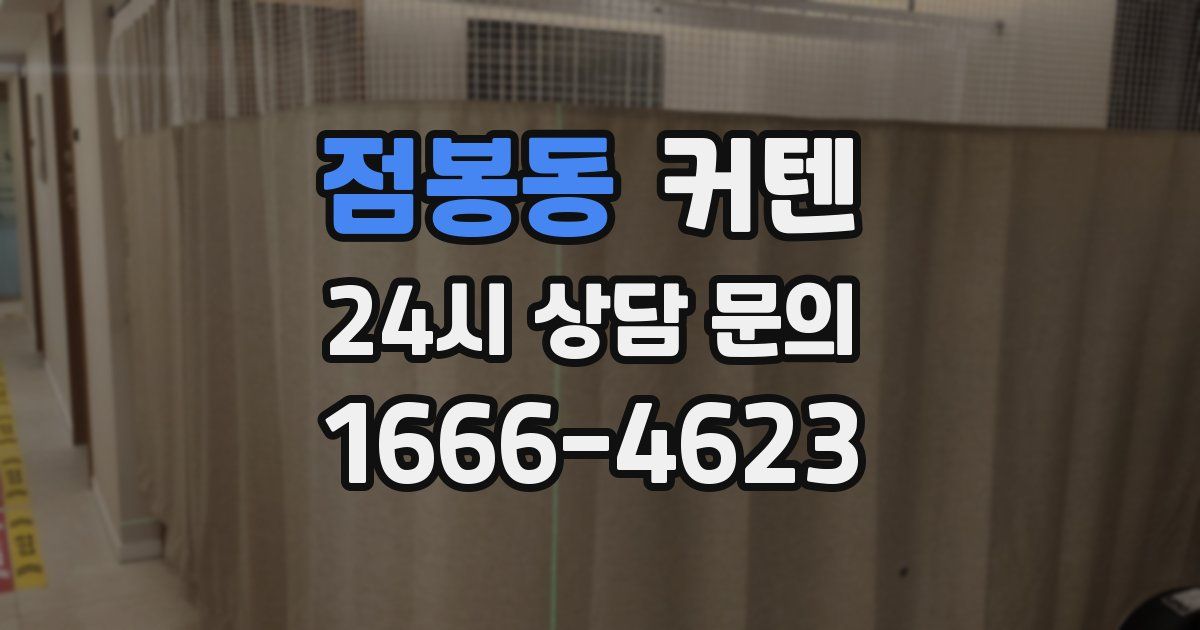 점봉동 커텐