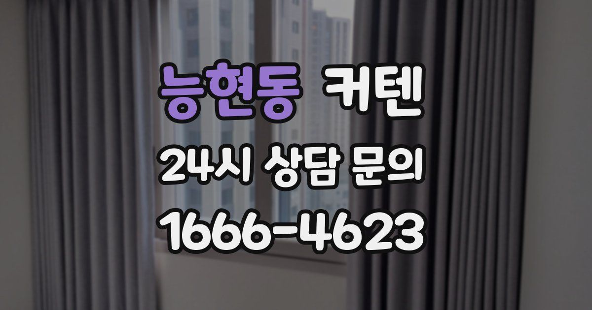 능현동 커텐