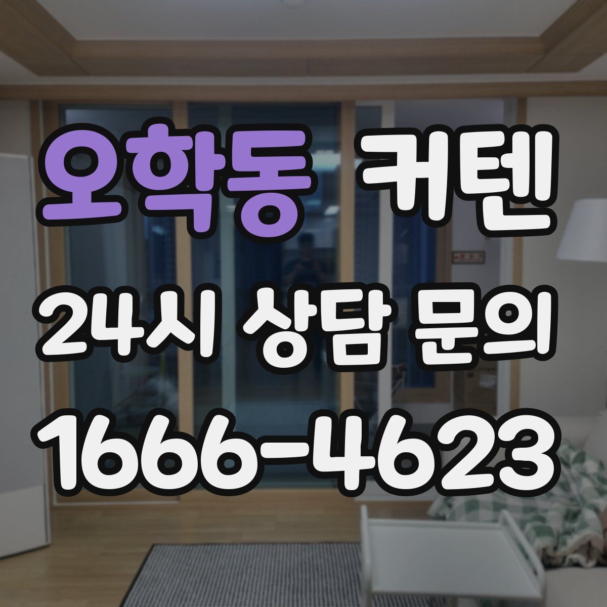 오학동 커텐