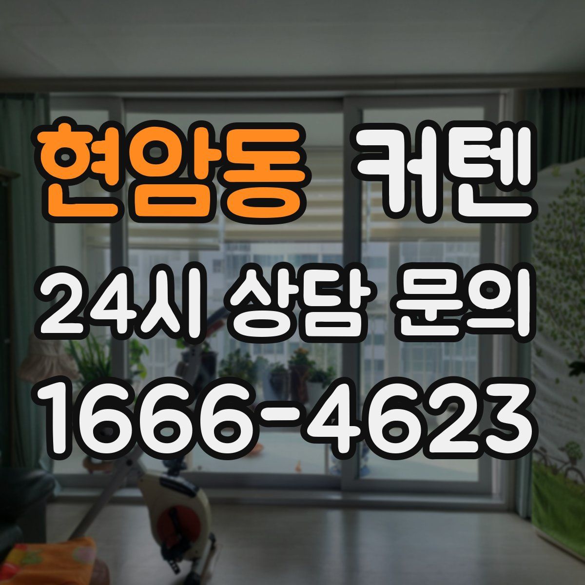 현암동 커텐