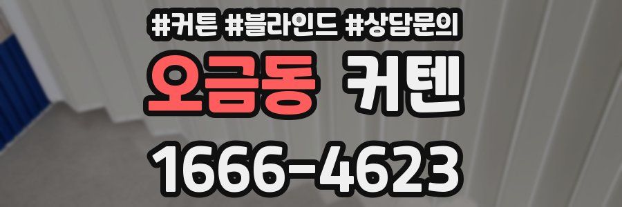 오금동 커텐