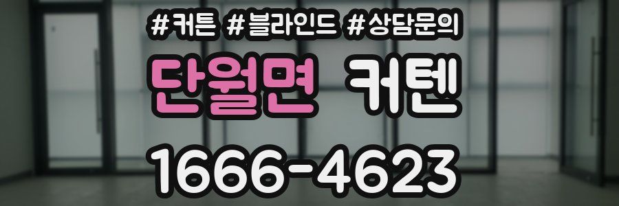 단월면 커텐