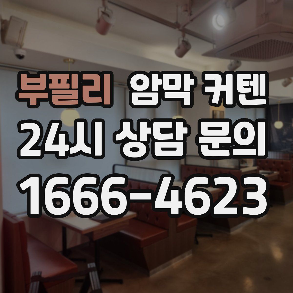 부필리 암막 커텐