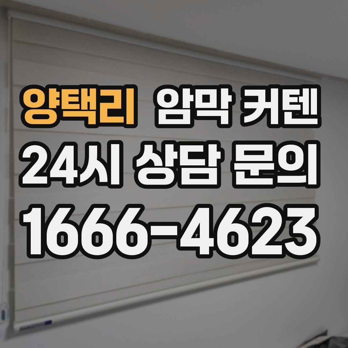 양택리 암막 커텐