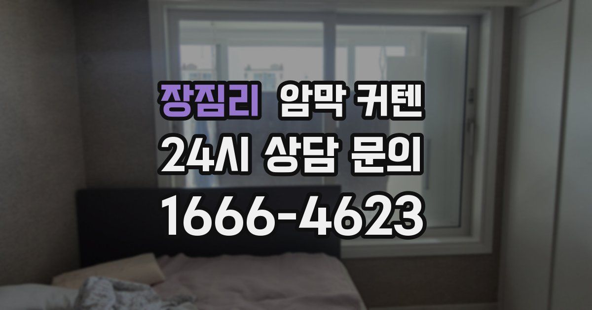 장짐리 암막 커텐