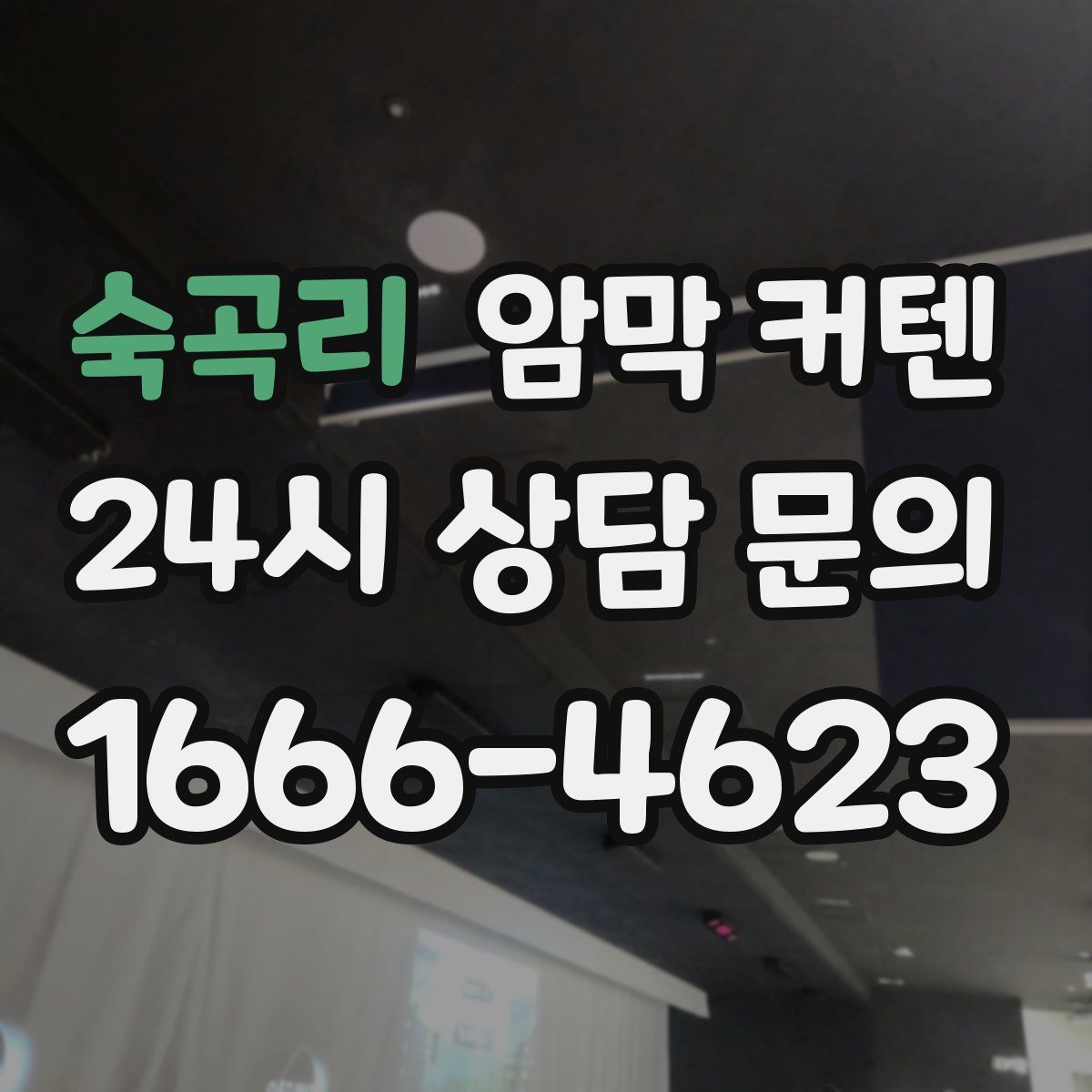 숙곡리 암막 커텐