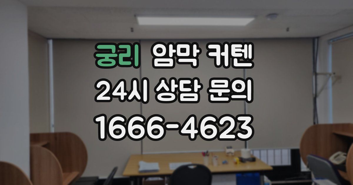 궁리 암막 커텐