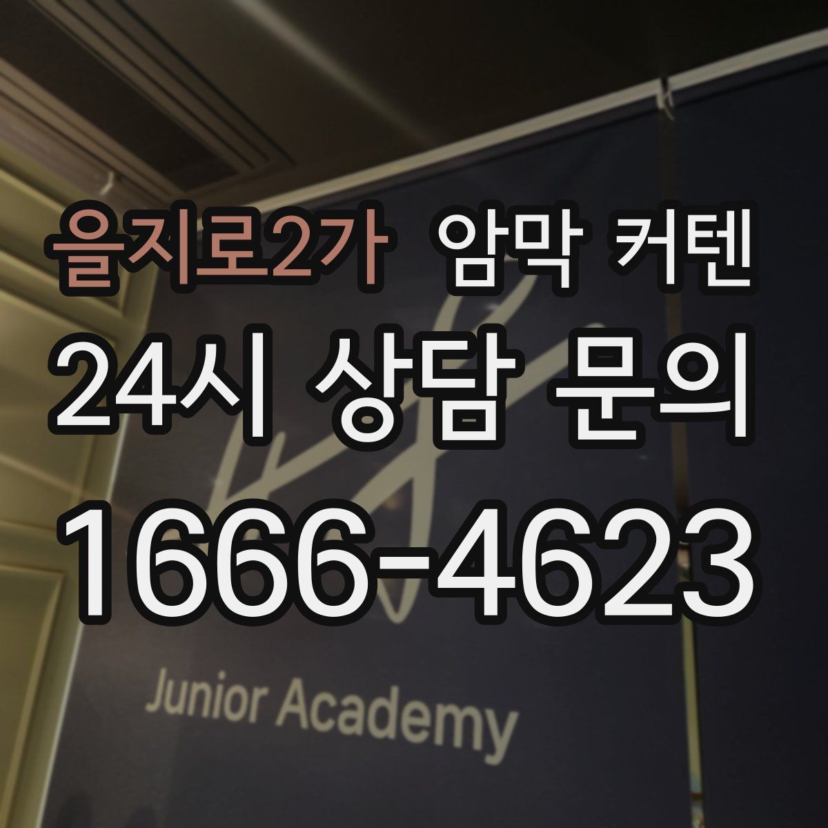 을지로2가 암막 커텐