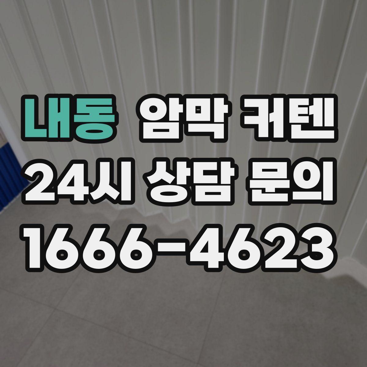 내동 암막 커텐
