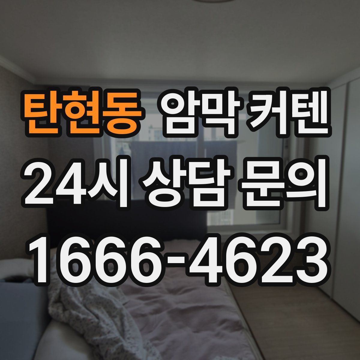 탄현동 암막 커텐