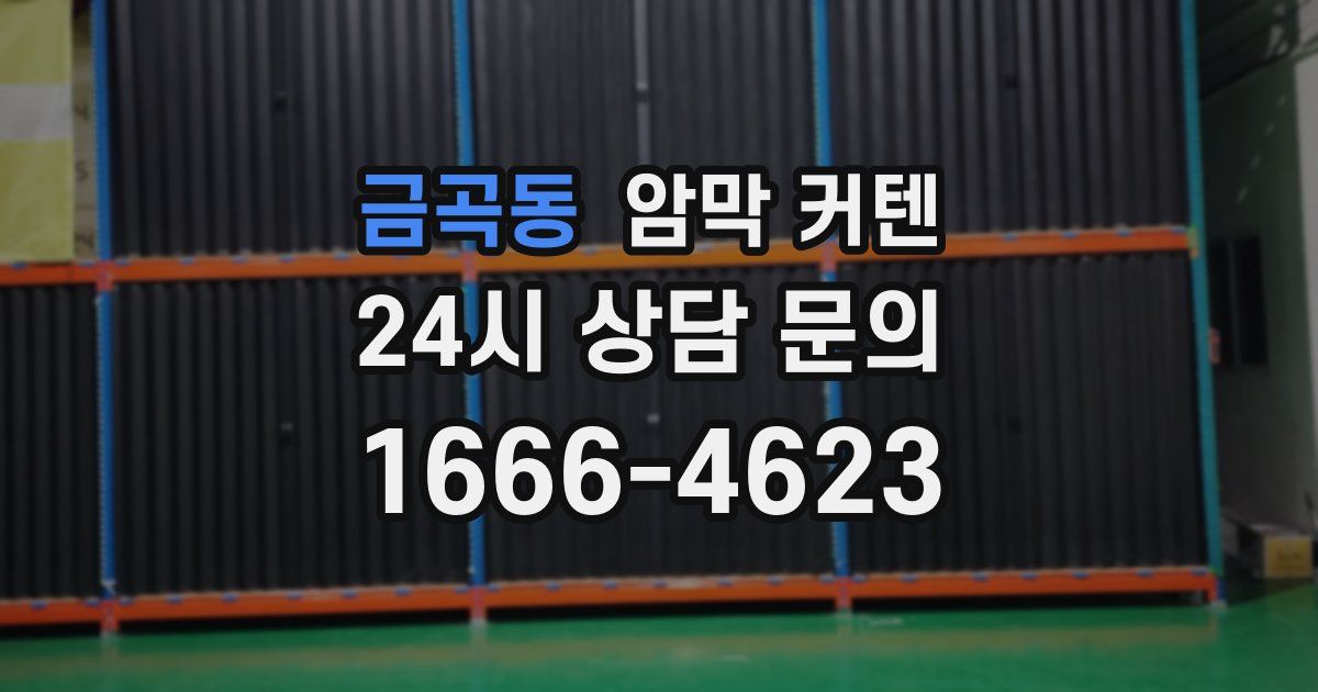 금곡동 암막 커텐