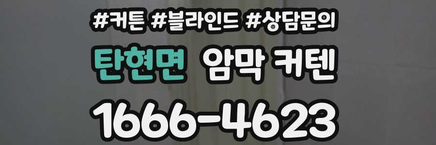 탄현면 암막 커텐