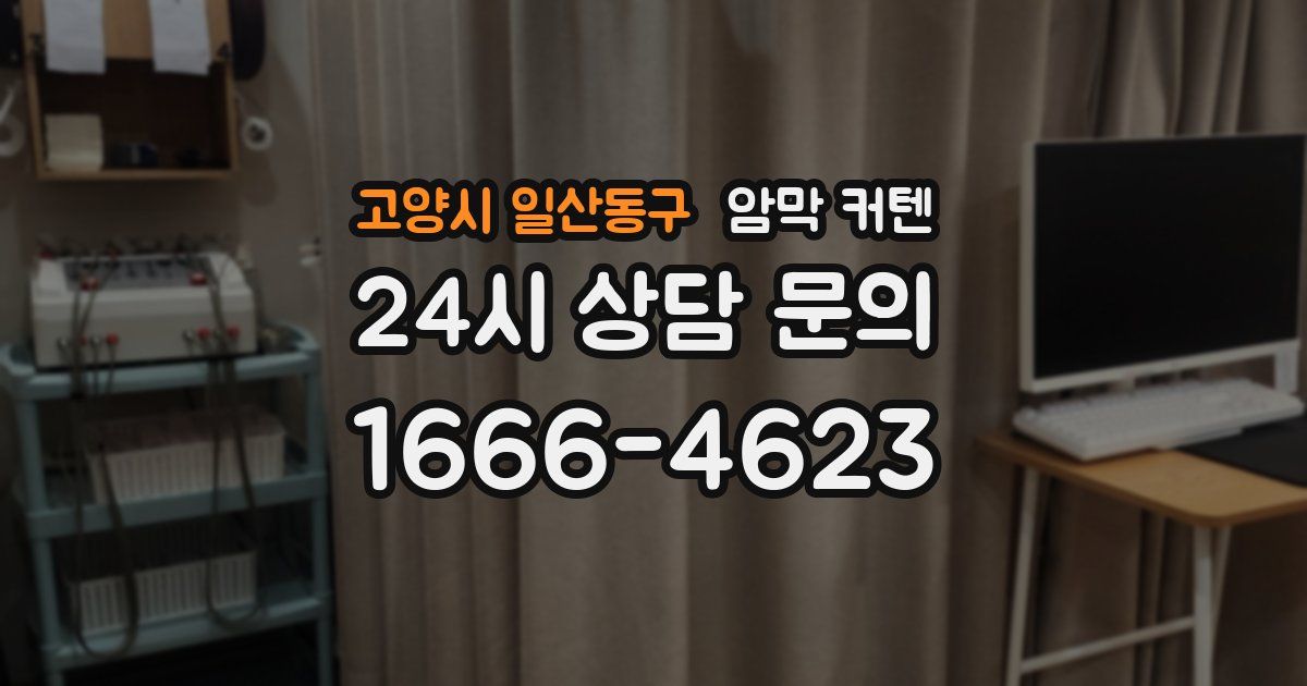 고양시 일산동구 암막 커텐