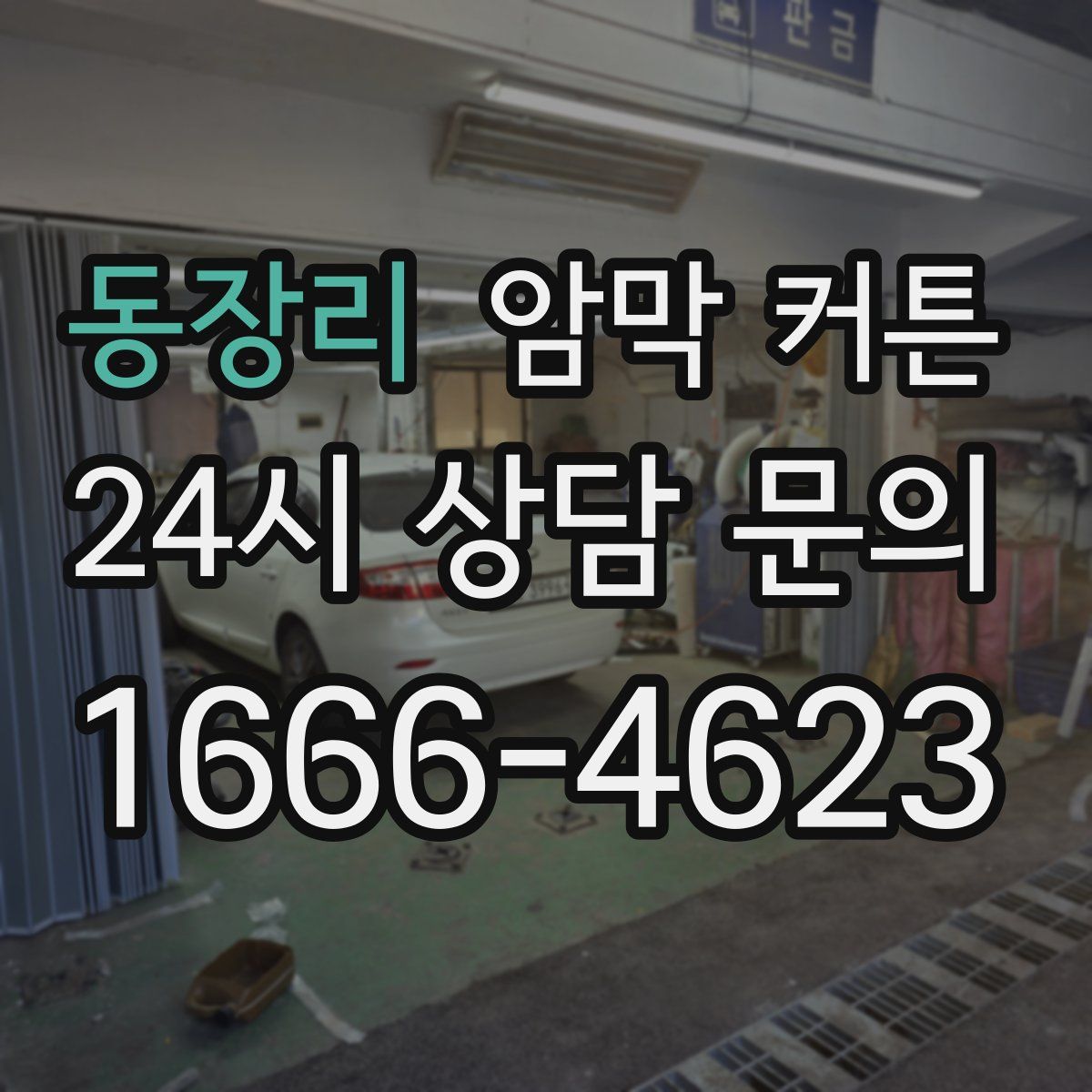 동장리 암막 커튼