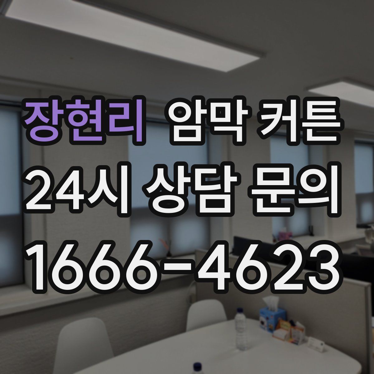 장현리 암막 커튼