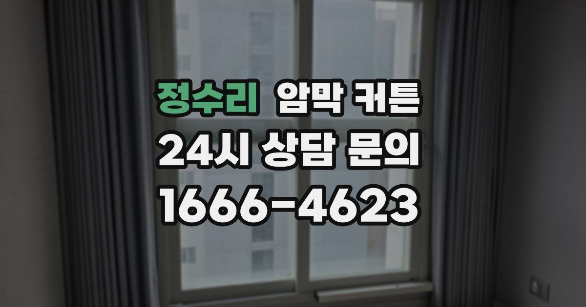정수리 암막 커튼