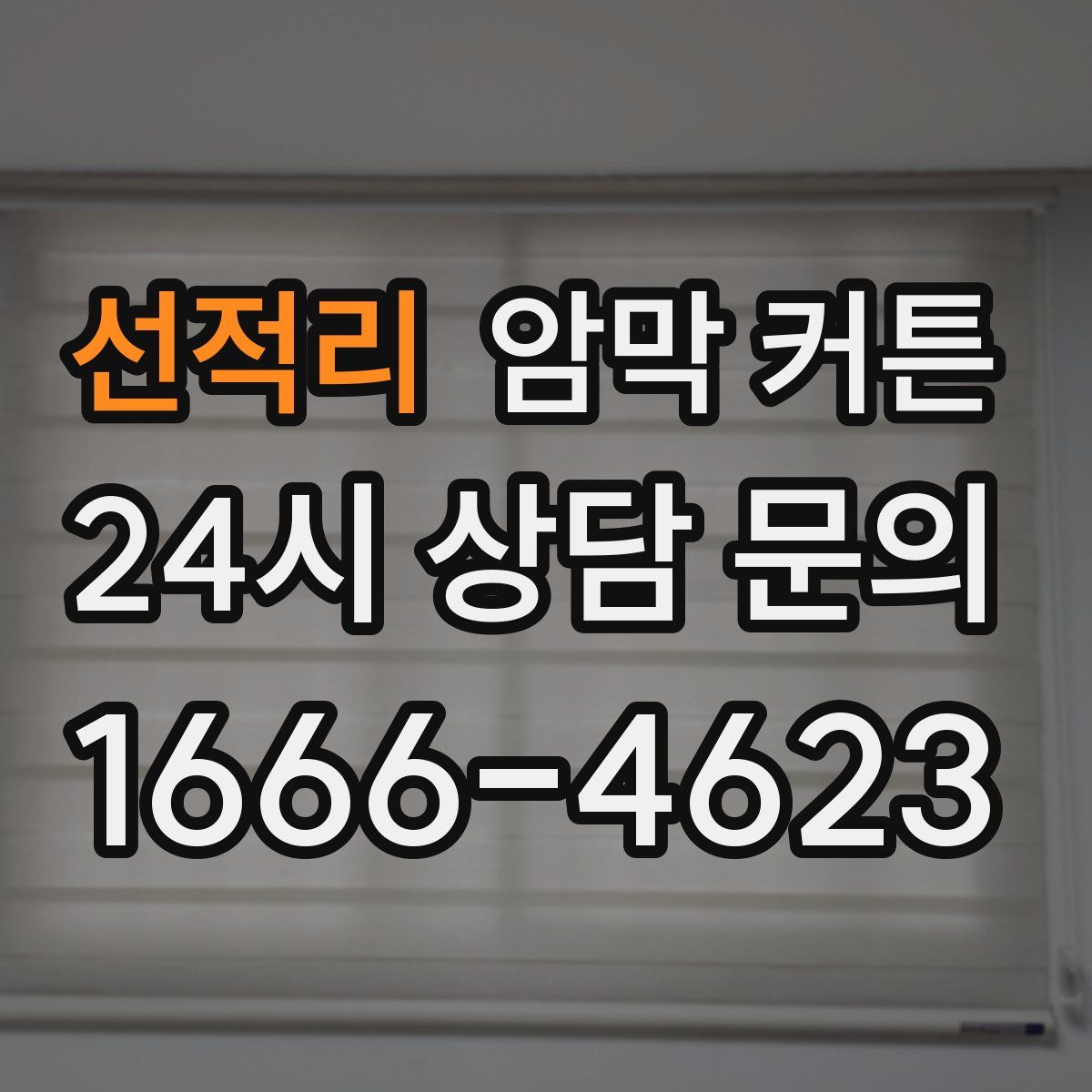 선적리 암막 커튼