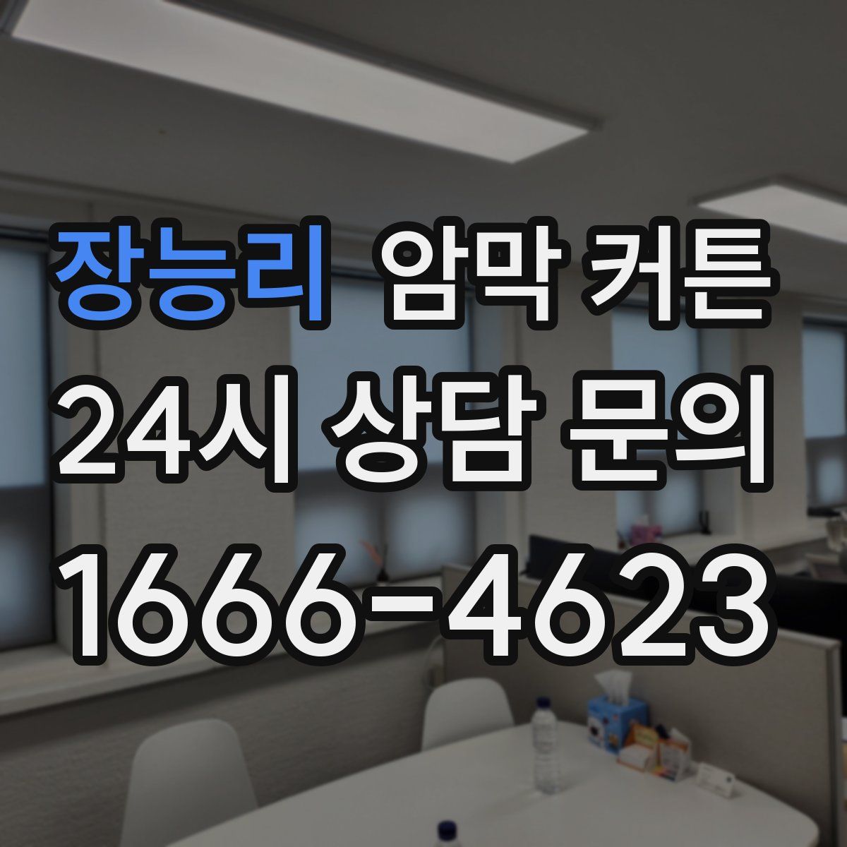 장능리 암막 커튼