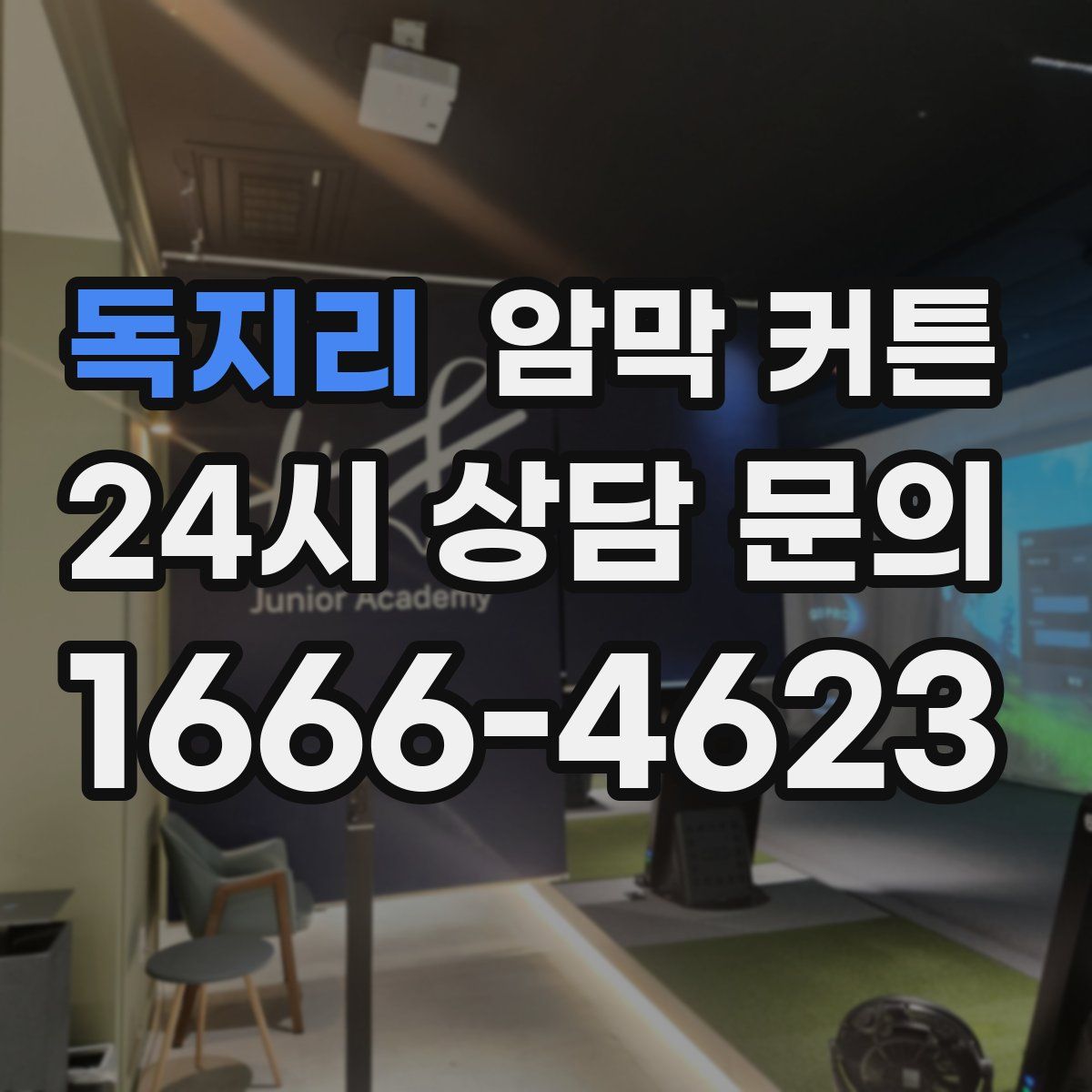 독지리 암막 커튼