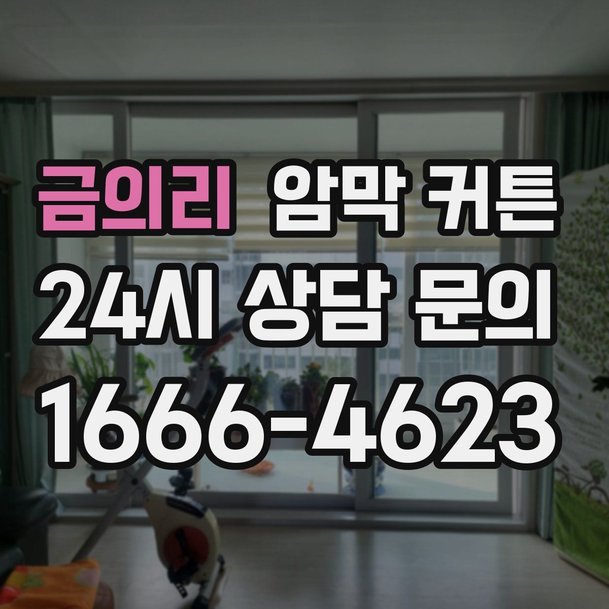 금의리 암막 커튼