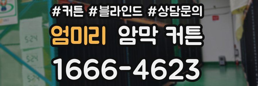 엄미리 암막 커튼
