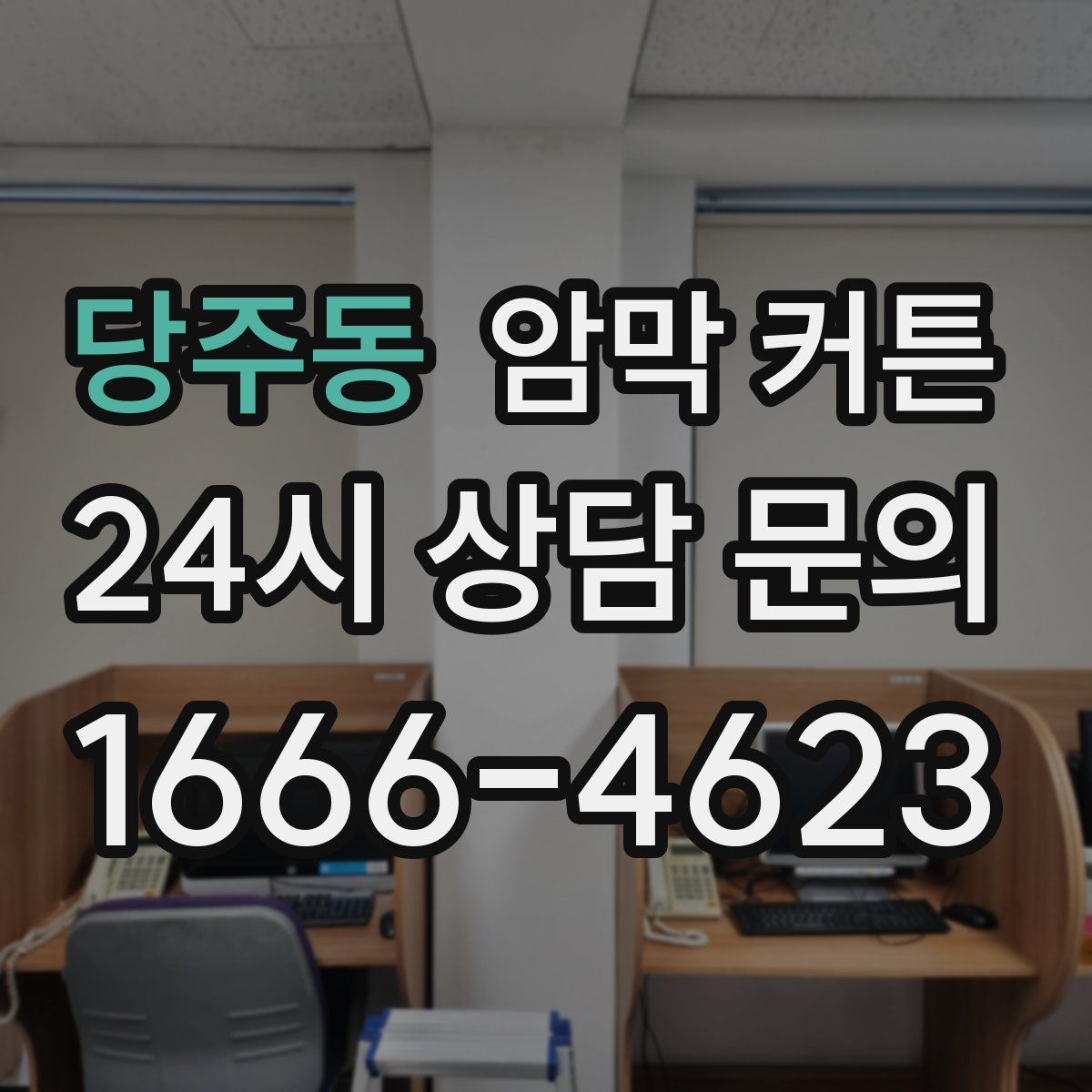 당주동 암막 커튼