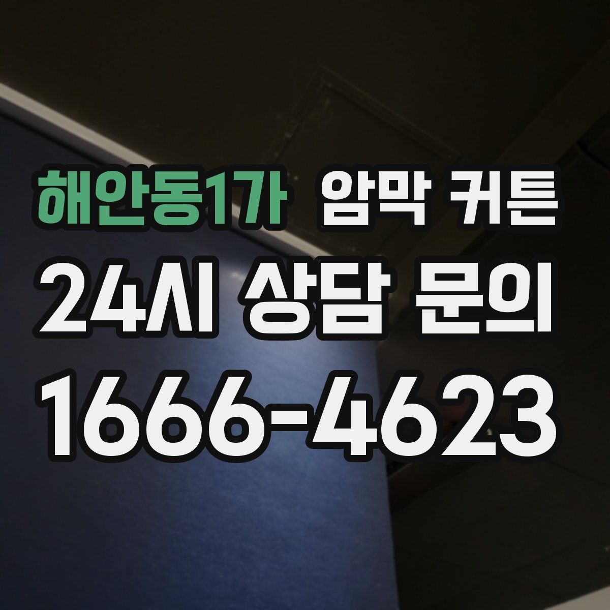 해안동1가 암막 커튼