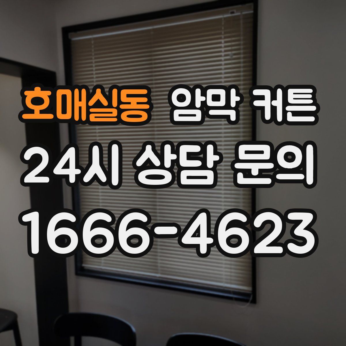호매실동 암막 커튼