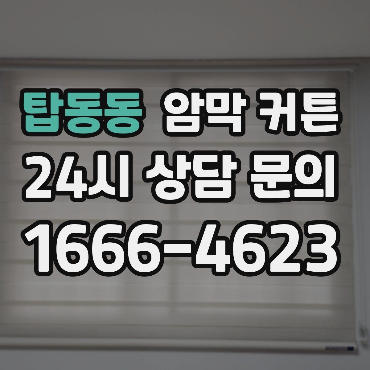 탑동동 암막 커튼 작은 방을 넓어 보이게 하는 색