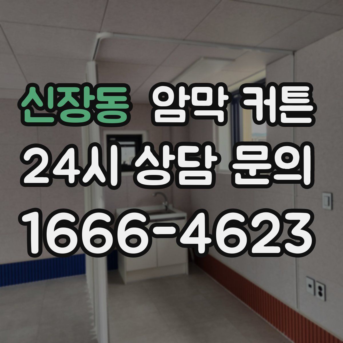 신장동 암막 커튼