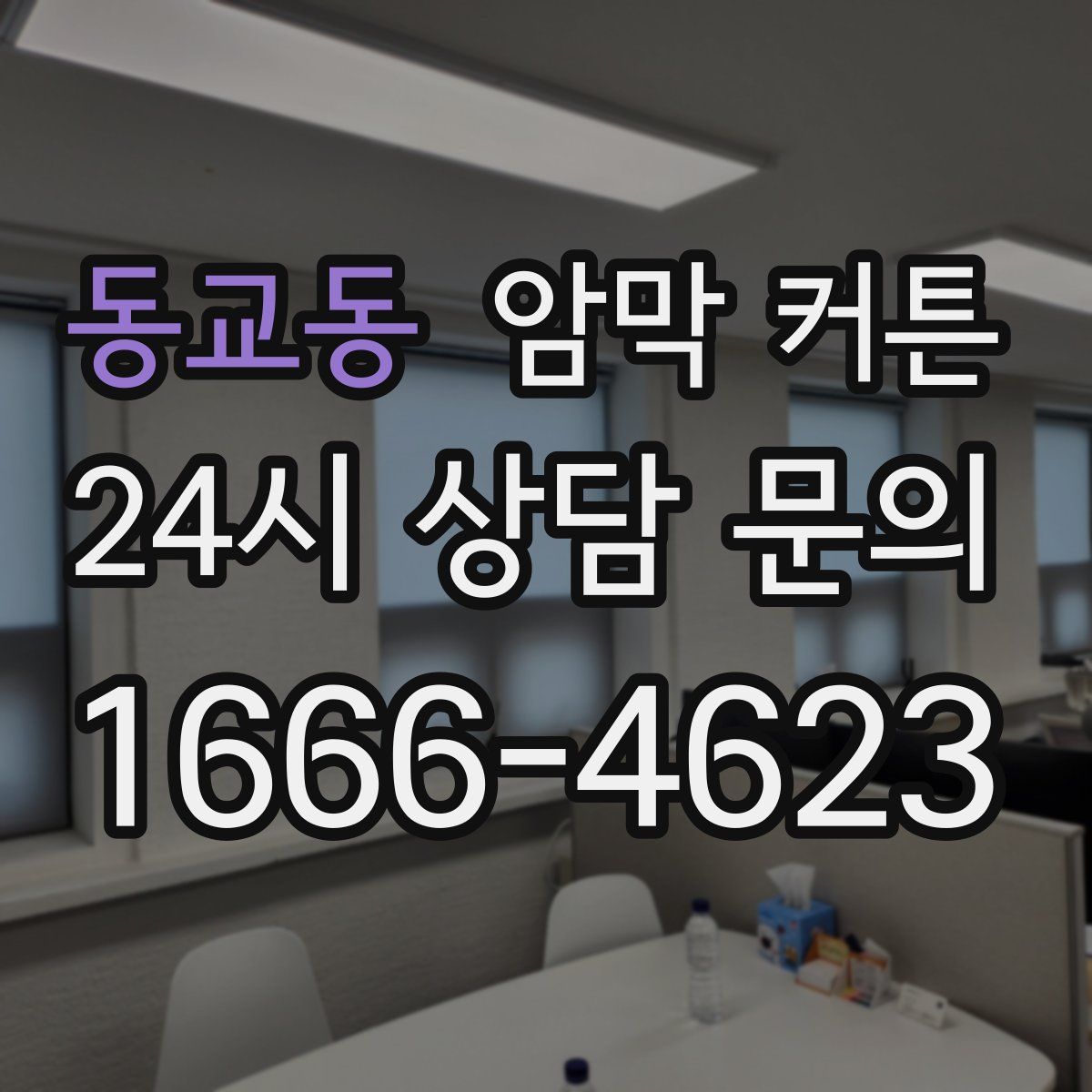 동교동 암막 커튼
