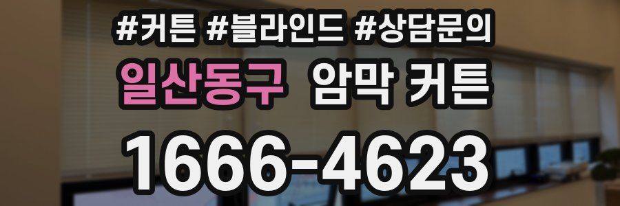 일산동구 암막 커튼