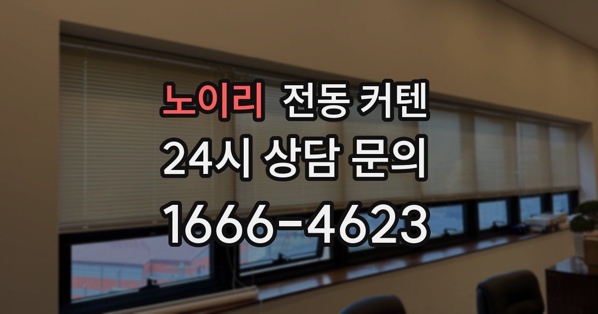노이리 전동 커텐