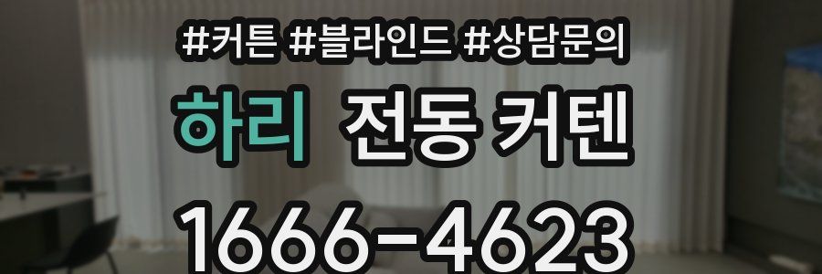 하리 전동 커텐
