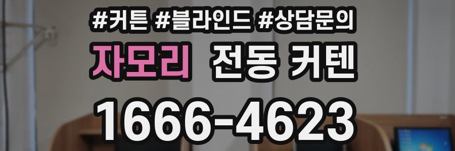자모리 전동 커텐