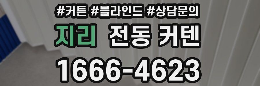 지리 전동 커텐