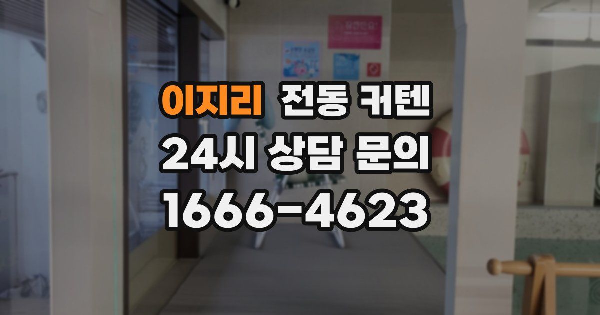 이지리 전동 커텐
