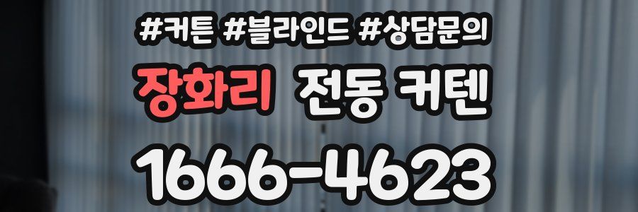 장화리 전동 커텐