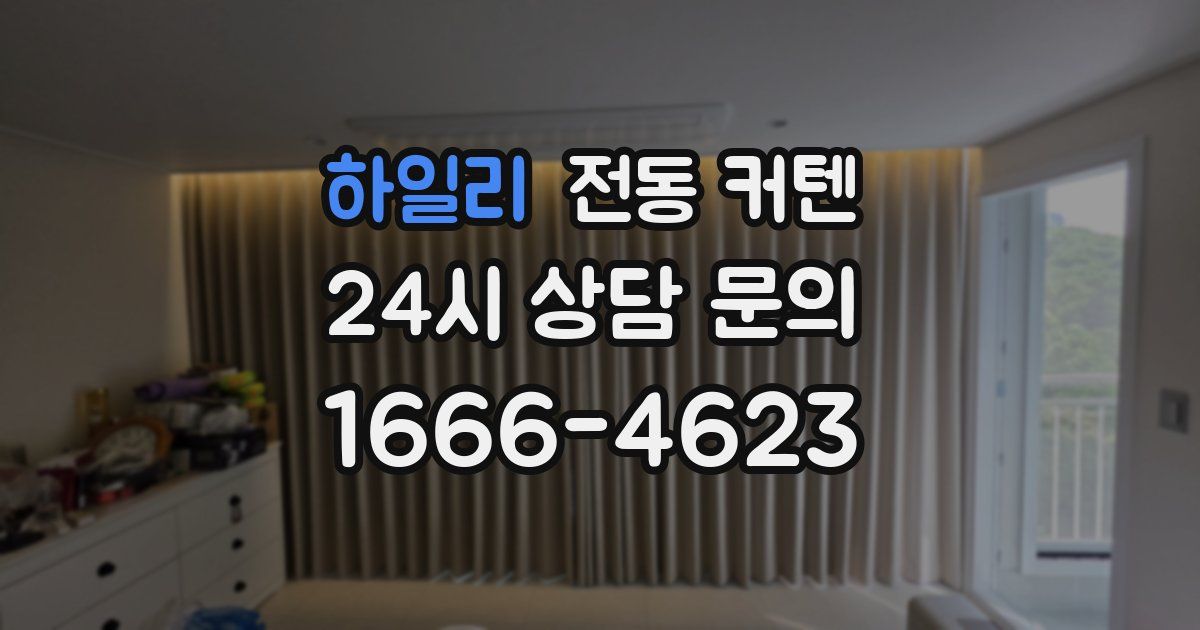 하일리 전동 커텐