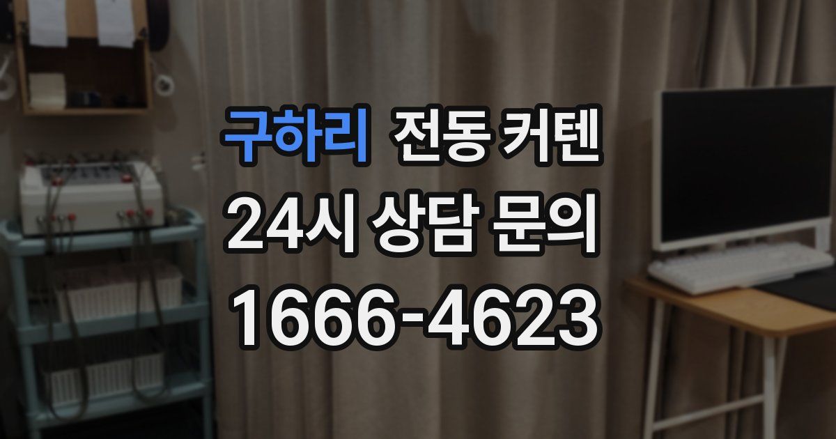 구하리 전동 커텐